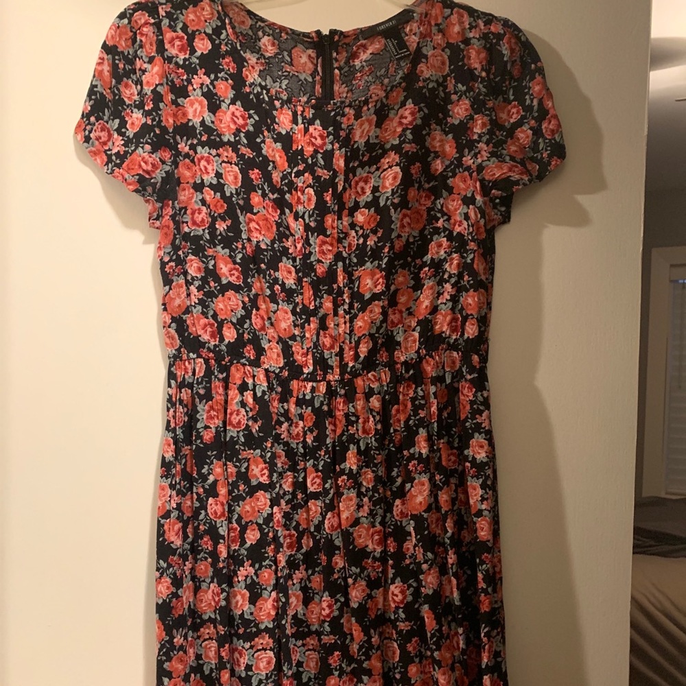 Floral mini dress